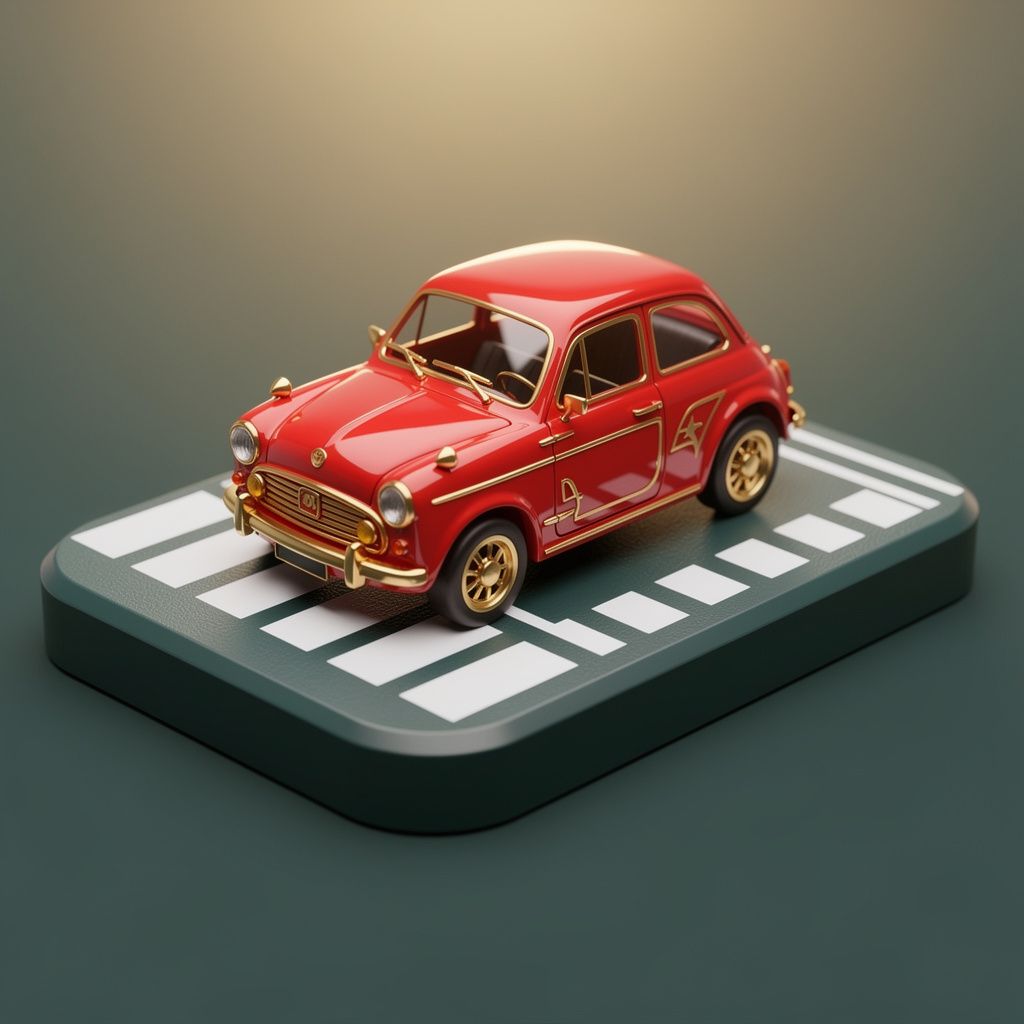tycooncity collectible red-car-token